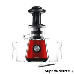 Wyciskarka wolnoobrotowa 23x21x44,5cm Sencor SSJ 4042RD czerwona. Sokowirówki i wyciskarki do soków SENCOR. W wyprzedaży za 473.00 zł.