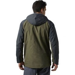 Reebok Kurtka męska SWO OW FLC Parka zielono-szara r. S (AA3777). Kurtki męskie marki Reebok. Za 159.00 zł.