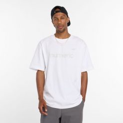 Koszulka męska New Balance Numeric MT51955WT – biała. Białe t-shirty sportowe męskie New Balance, m, bez wzorów, z bawełny, sportowe, bez ramiączek. Za 169.99 zł.