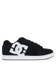 DC Sneakersy NET 302361-BLW Czarny. Czarne buty sportowe na co dzień męskie DC, m, bez wzorów, z materiału, bez ramiączek, bez kaptura. Za 279.99 zł.