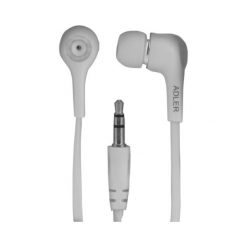 Adler AD 1129 BIAŁY Słuchawki. Białe słuchawki douszne Adler. Za 12.99 zł.