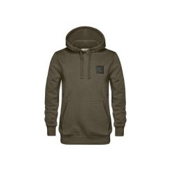 Bluza męska LUMBERJACK HOODIE SWEATSHIRT BOX LOGO. Zielone bluzy nierozpinane męskie Lumberjack, m, bez wzorów, bez ramiączek, bez kaptura. Za 229.99 zł.
