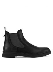MEXX Sztyblety BOSS-01 MI08 Czarny. Czarne sztyblety męskie Mexx, ze skóry, bez obcasa, bez zapięcia. Za 349.99 zł.