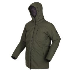 Yewbank II Regatta męska trekkingowa kurtka parka zimowa. Zielone kurtki męskie Regatta, na zimę, m, bez wzorów, bez kaptura. Za 249.99 zł.
