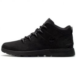 Buty do chodzenia męskie Timberland Euro Sprint Trekker. Czarne buty trekkingowe męskie Timberland, bez wzorów, z materiału, bez zapięcia, do biegania. Za 726.00 zł.