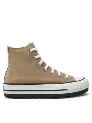 Converse Trampki Chuck Taylor All Star City Trek Hi A10189C Beżowy. Brązowe trampki męskie Converse, bez wzorów, z materiału, retro, bez zapięcia. Za 269.99 zł.
