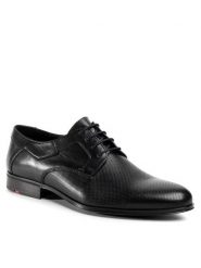 Lloyd Półbuty Levin 10-153-10 Czarny. Czarne eleganckie półbuty męskie Lloyd, ze skóry, wizytowe, bez obcasa, bez zapięcia. Za 209.99 zł.