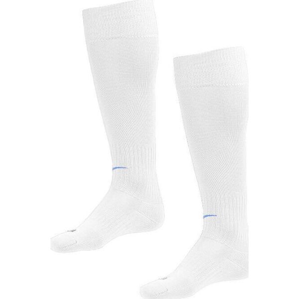 Getry piłkarskie Nike Classic II Cush OTC/Academy OTC. Białe legginsy męskie Nike, bez wzorów, do piłki nożnej. Za 35.00 zł.