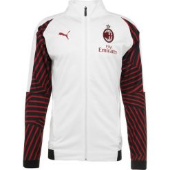 Puma AC MILAN STADIUM JACKET WITH SPONSOR Artykuły klubowe white/chili pepper. Kurtki treningowe męskie marki Puma. Za 359.00 zł.