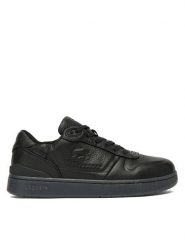 Lacoste Sneakersy T-Clip Shield 7-50SMA0192 Czarny. Czarne buty sportowe na co dzień męskie Lacoste, m, bez wzorów, ze skóry, bez ramiączek, bez kaptura. Za 479.99 zł.