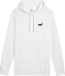 Bluza męska Puma Ess 2 Color Small No.1 Logo Hoodie TR biała 684719 02 S. Białe bluzy nierozpinane męskie Puma, m, bez wzorów, bez ramiączek, bez kaptura. Za 171.75 zł.