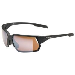 Kolarskie okulary przeciwsłoneczne C-Lite Colour+ Sport, czarne. Czarne okulary przeciwsłoneczne męskie CRATONI, bez wzorów, sportowe. Za 489.90 zł.