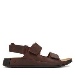 Sandały ECCO. Brązowe sandały męskie ecco, bez zapięcia. Za 379.99 zł.