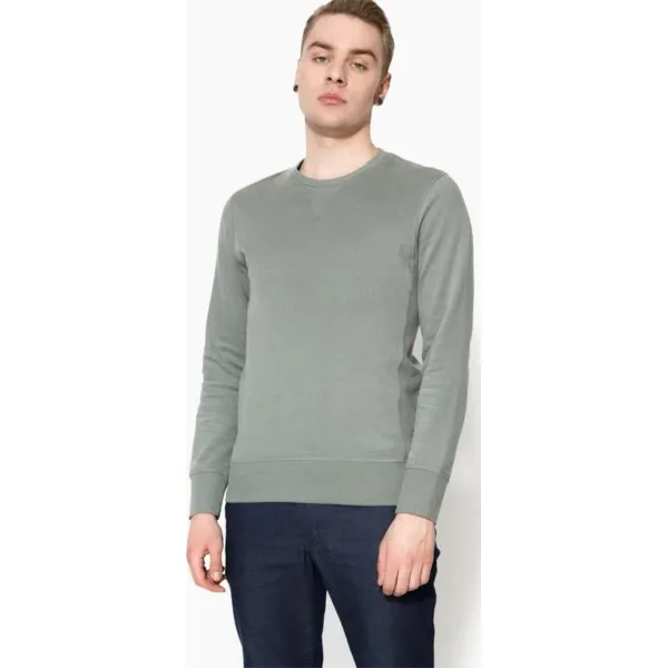 Confront Bluza Fond , zielony, rozmiar L. Zielone bluzy nierozpinane męskie Confront, l, bez wzorów, z bawełny, klasyczne, bez ramiączek, bez kaptura. W wyprzedaży za 49.99 zł.