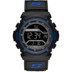 Czarny zegarek Skechers. Czarne zegarki męskie Skechers. Za 176.99 zł.