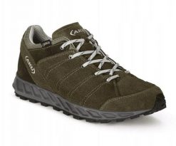 Buty trekkingowe męskie Aku M'S RAPIDA GTX, green, 43. Zielone buty trekkingowe męskie Aku, bez wzorów, bez zapięcia. Za 483.67 zł.