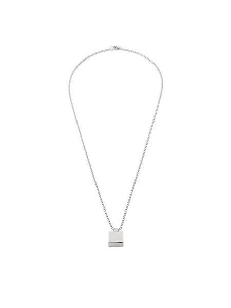 Calvin Klein Naszyjnik 35000486 Srebrny. Szare biżuteria dla mężczyzn Calvin Klein, metalowe. Za 269.99 zł.