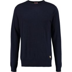 Armor lux Sweter rich navy. Niebieskie kardigany męskie marki Armor lux, z materiału. W wyprzedaży za 404.10 zł.