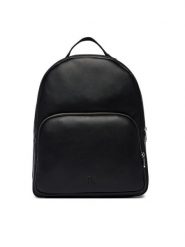 Calvin Klein Plecak Webbing Strap Round Backpack LV04D3282G Czarny. Czarne plecaki męskie Calvin Klein, bez wzorów, ze skóry. Za 569.99 zł.