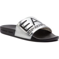 Klapki EA7 EMPORIO ARMANI - XCP001 XCC22 A854 Shiny Silver/Black. Klapki i japonki męskie EA7 Emporio Armani. Za 199.00 zł.