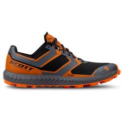 Scott SuperTrac RC 2 Buty biegowe dla mężczyzn 42.5 szare-pomarańczowe. Szare buty do biegania męskie Scott, bez wzorów, bez zapięcia. Za 496.99 zł.