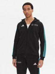 Adidas Bluza Mercedes - AMG Petronas Formula One Team DNA JV5437 Czarny Regular Fit. Czarne bluzy rozpinane męskie ADIDAS, m, bez wzorów, z bawełny, bez ramiączek, bez kaptura. Za 229.99 zł.