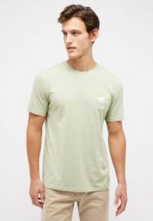 MĘSKI T-SHIRT MUSTANG AUSTIN SWAMP 1014952 6190. T-shirty męskie Mustang, m, bez wzorów, bez kołnierzyka, bez ramiączek. Za 69.99 zł.
