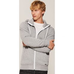 Rozpinana bluza basic - Szary. Bluzy rozpinane męskie marki House. Za 79.99 zł.