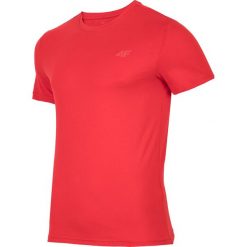 T-shirt męski TSM300 - czerwony. T-shirty męskie 4f. W wyprzedaży za 19.99 zł.