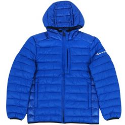 Kurtka męska Champion Hooded. Niebieskie kurtki męskie CHAMPION, l, bez wzorów, bez ramiączek, bez kaptura. Za 409.00 zł.