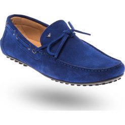Chabrowe mokasyny zamszowe. Mokasyny męskie Emporio Armani. Za 591.60 zł.