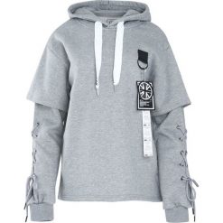 Jasnoszara Bluza Another Life. Bluzy nierozpinane męskie marki Born2be. Za 44.99 zł.