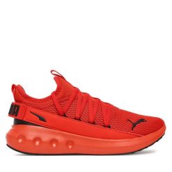 Buty do biegania Puma. Czerwone buty do biegania męskie Puma, bez wzorów, bez zapięcia, do biegania. Za 209.99 zł.