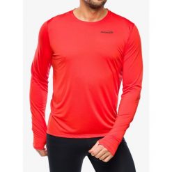 Bluza do biegania męska Inov-8 Performance Long Sleeve. Czerwone bluzy nierozpinane męskie Inov-8, m, bez wzorów, bez ramiączek, bez kaptura. Za 167.99 zł.