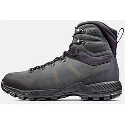 Buty trekkingowe męskie Mammut Mercury Tour Ii High Gtx. Czarne buty trekkingowe męskie Mammut, bez wzorów, z materiału, sportowe, za kostkę, bez obcasa, bez zapięcia. Za 911.00 zł.