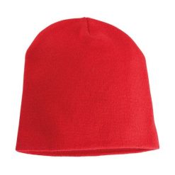 Czapka Heavyweight. Czerwone czapki męskie FLEXFIT, bez wzorów, sportowe. Za 45.99 zł.