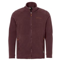 Polar VAUDE Rosemoor II. Czerwone bluzy z polaru męskie Vaude, m, z aplikacjami, z polaru, bez ramiączek, bez kaptura. W wyprzedaży za 311.90 zł.