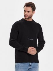 Calvin Klein Jeans Sweter J30J322859 Czarny Regular Fit. Czarne kardigany męskie Calvin Klein Jeans, m, bez wzorów, z bawełny, bez ramiączek. Za 519.99 zł.