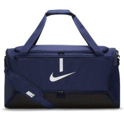 Kurtka Nike Academy Team 95L, Dla obu płci. Niebieskie kurtki męskie Nike, l, bez wzorów, z poliesteru, sportowe, bez ramiączek, bez kaptura. Za 179.99 zł.