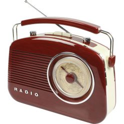 Radio Nedis Retro, AM / FM , brązowe (HAV-TR710BR). Brązowe radia Nedis. Za 197.20 zł.