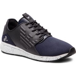 Sneakersy EA7 EMPORIO ARMANI - X8X013 XK016 00285 Navy. Niebieskie buty sportowe na co dzień męskie EA7 Emporio Armani, z materiału. Za 859.00 zł.