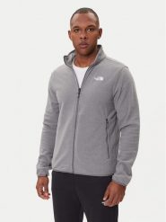 The North Face Polar Glacier NF0A8D0R Szary Regular Fit. Szare bluzy z polaru męskie The North Face, l, bez wzorów, z polaru, bez ramiączek, bez kaptura. Za 349.99 zł.