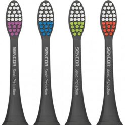 Głowice zapasowe Sencor czarne. Czarne szczoteczki elektryczne SENCOR. W wyprzedaży za 84.90 zł.