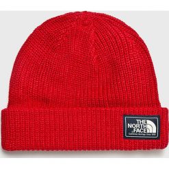 The North Face - Czapka. Czerwone czapki męskie The North Face, na zimę, z bawełny. W wyprzedaży za 99.90 zł.