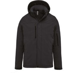 Parka Kariban Softshell doublée capuche. Czarne kurtki softshell męskie KARIBAN, na zimę, m, bez wzorów, z softshellu, bez kaptura. W wyprzedaży za 421.00 zł.