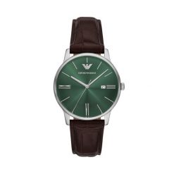 Zegarek Emporio Armani. Brązowe zegarki męskie Emporio Armani. Za 889.99 zł.