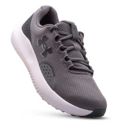 Buty do biegania męskie UNDER ARMOUR Surge 4. Szare buty do biegania męskie Under Armour, bez wzorów, bez zapięcia, do biegania. Za 179.99 zł.