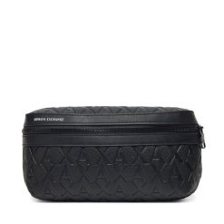 Nerka Armani Exchange. Czarne saszetki męskie Armani Exchange, bez wzorów, małe. Za 339.99 zł.