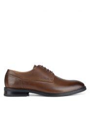 Gino Rossi Półbuty DANTE-05 124 AM Brązowy. Brązowe eleganckie półbuty męskie Gino Rossi, ze skóry, wizytowe, bez obcasa, bez zapięcia. Za 349.99 zł.