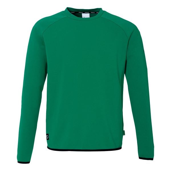 Bluza Uhlsport ID. Białe bluzy nierozpinane męskie Uhlsport, bez wzorów, eleganckie, bez ramiączek, bez kaptura. Za 254.50 zł.